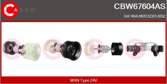 Casco CBW67604AS - Вентилятор салона autosila-amz.com