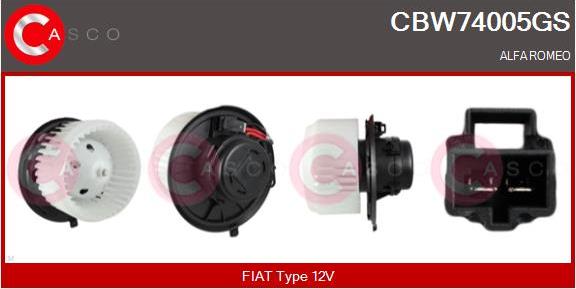 Casco CBW74005GS - Вентилятор салона autosila-amz.com