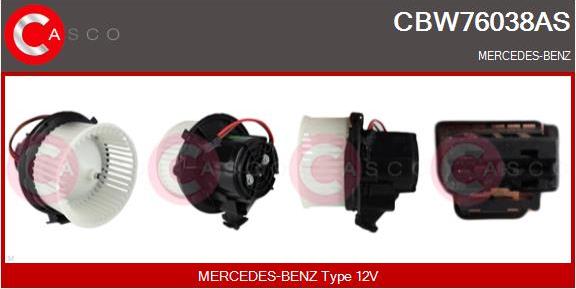 Casco CBW76038AS - Вентилятор салона autosila-amz.com