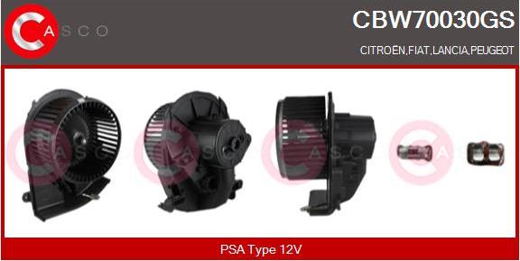 Casco CBW70030GS - Вентилятор салона autosila-amz.com