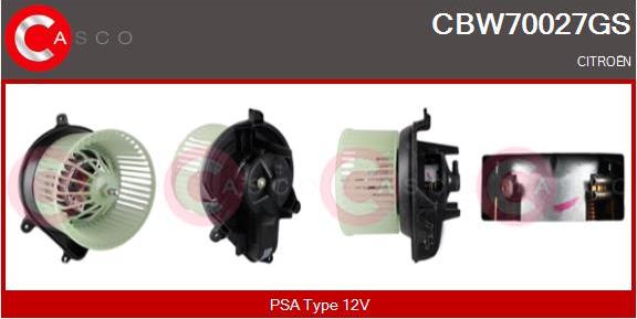 Casco CBW70027GS - Вентилятор салона autosila-amz.com