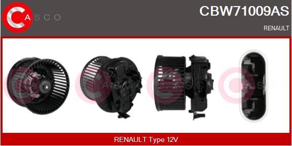 Casco CBW71009AS - Вентилятор салона autosila-amz.com