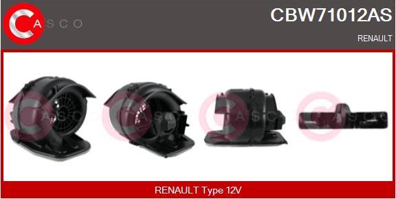 Casco CBW71012AS - Вентилятор салона autosila-amz.com