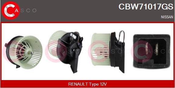 Casco CBW71017GS - Вентилятор салона autosila-amz.com