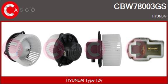 Casco CBW78003GS - Вентилятор салона autosila-amz.com