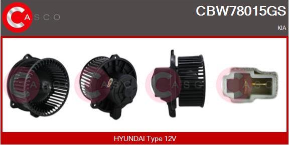 Casco CBW78015GS - Вентилятор салона autosila-amz.com