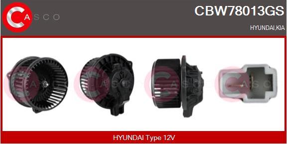 Casco CBW78013GS - Вентилятор салона autosila-amz.com