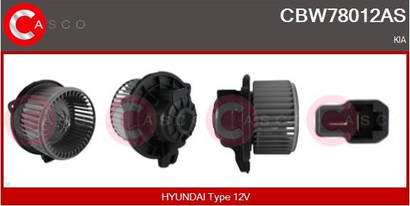 Casco CBW78012AS - Вентилятор салона autosila-amz.com