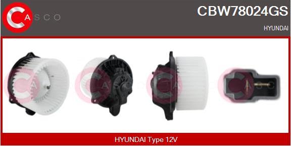 Casco CBW78024GS - Вентилятор салона autosila-amz.com