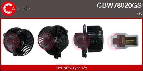 Casco CBW78020GS - Вентилятор салона autosila-amz.com