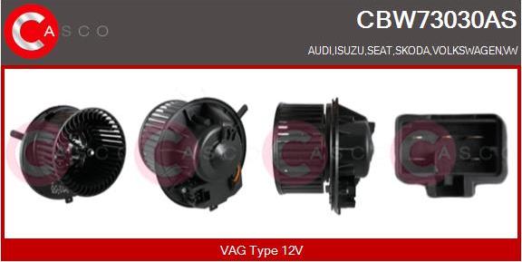 Casco CBW73030AS - Вентилятор салона autosila-amz.com