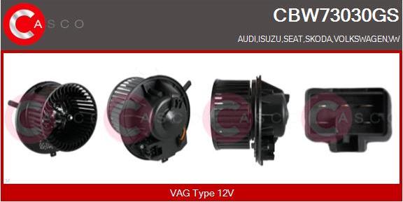 Casco CBW73030GS - Вентилятор салона autosila-amz.com