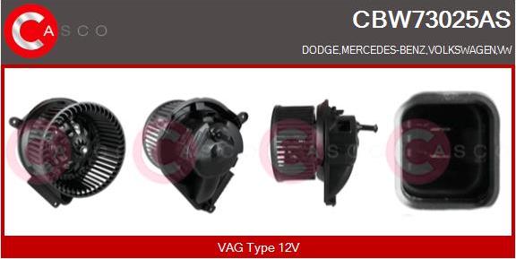 Casco CBW73025AS - Вентилятор салона autosila-amz.com