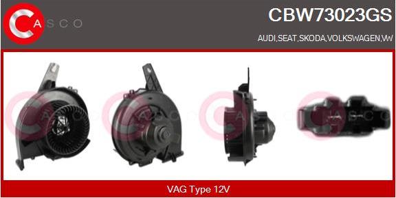 Casco CBW73023GS - Вентилятор салона autosila-amz.com