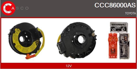 Casco CCC86000AS - Витая пружина, подушка безопасности autosila-amz.com