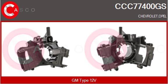 Casco CCC77400GS - Устройство управления, выключатель на рулевой колонке autosila-amz.com