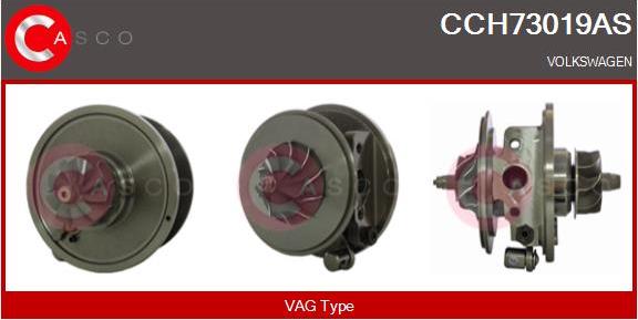 Casco CCH73019AS - Картридж турбины, группа корпуса компрессора autosila-amz.com