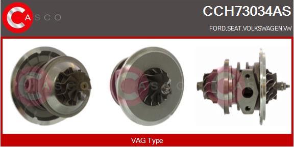 Casco CCH73034AS - Картридж турбины, группа корпуса компрессора autosila-amz.com