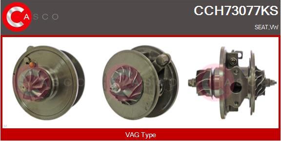 Casco CCH73077KS - Картридж турбины, группа корпуса компрессора autosila-amz.com