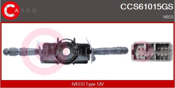 Casco CCS61015GS - Выключатель на рулевой колонке autosila-amz.com