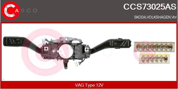 Casco CCS73025AS - Выключатель на рулевой колонке autosila-amz.com