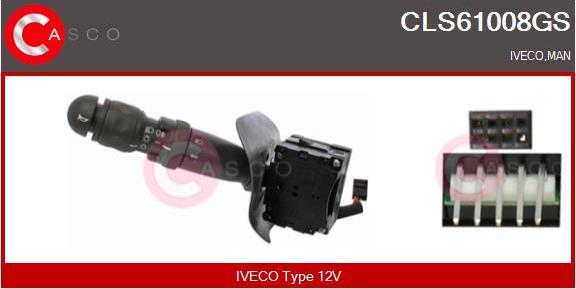 Casco CLS61008GS - Выключатель на рулевой колонке autosila-amz.com