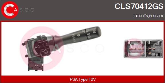 Casco CLS70412GS - Выключатель на рулевой колонке autosila-amz.com