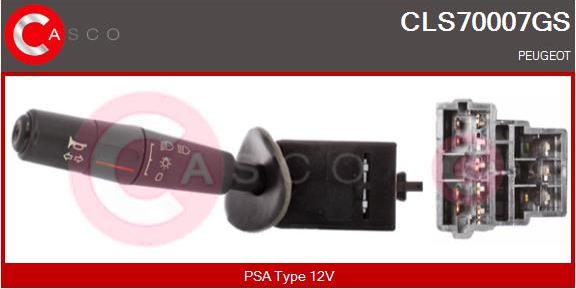 Casco CLS70007GS - Выключатель на рулевой колонке autosila-amz.com
