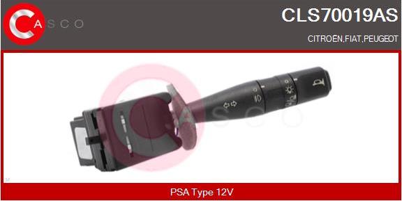 Casco CLS70019AS - Выключатель на рулевой колонке autosila-amz.com