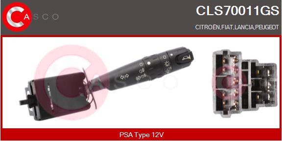 Casco CLS70011GS - Выключатель на рулевой колонке autosila-amz.com