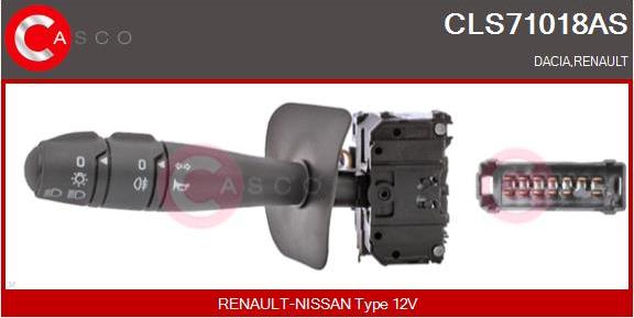 Casco CLS71018AS - Выключатель на рулевой колонке autosila-amz.com