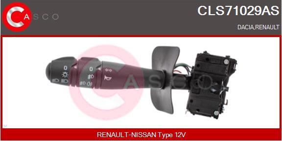 Casco CLS71029AS - Выключатель на рулевой колонке autosila-amz.com