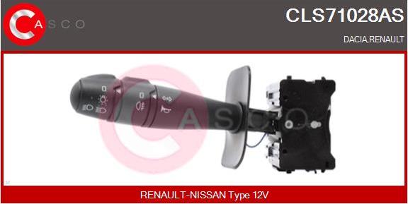 Casco CLS71028AS - Выключатель на рулевой колонке autosila-amz.com