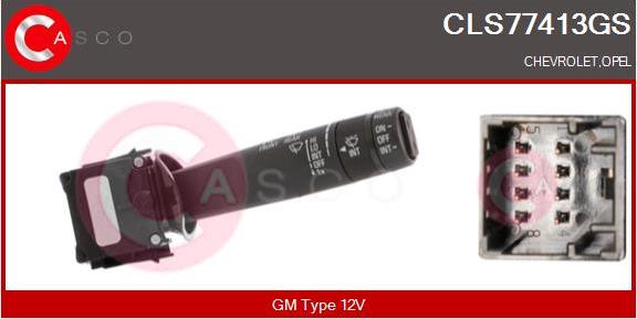 Casco CLS77413GS - Выключатель на рулевой колонке autosila-amz.com