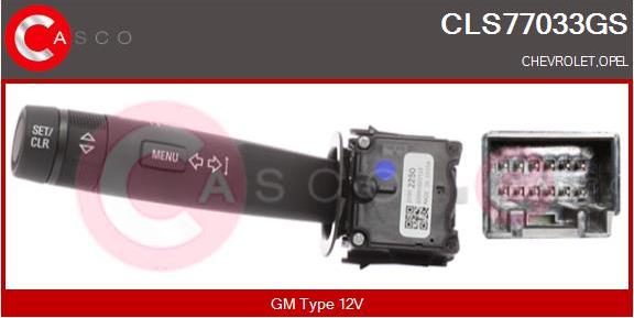Casco CLS77033GS - Выключатель на рулевой колонке autosila-amz.com