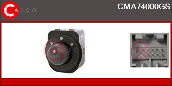 Casco CMA74000GS - Выключатель, регулирование зеркал autosila-amz.com