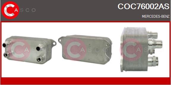 Casco COC76002AS - Масляный радиатор, двигательное масло autosila-amz.com
