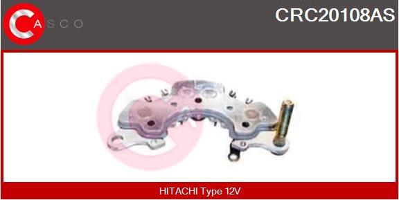 Casco CRC20108AS - Выпрямитель, диодный мост, генератор autosila-amz.com