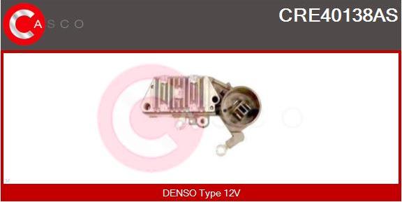 Casco CRE40138AS - Регулятор напряжения, генератор autosila-amz.com