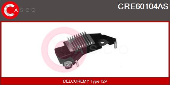 Casco CRE60104AS - Регулятор напряжения, генератор autosila-amz.com