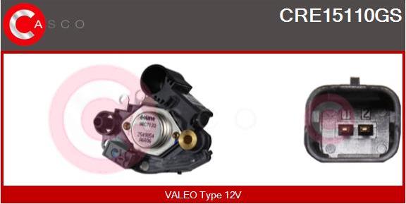 Casco CRE15110GS - Регулятор напряжения, генератор autosila-amz.com