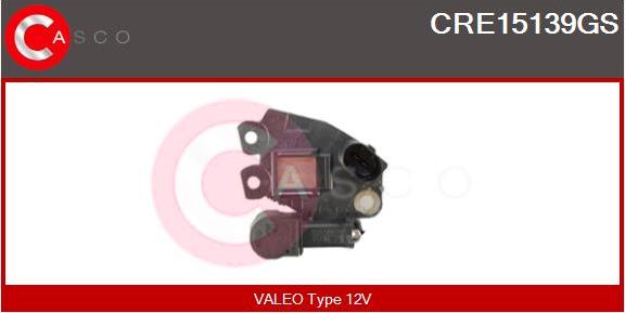 Casco CRE15139GS - Регулятор напряжения, генератор autosila-amz.com