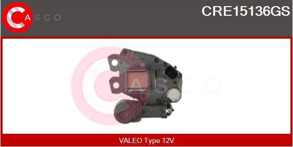 Casco CRE15136GS - Регулятор напряжения, генератор autosila-amz.com