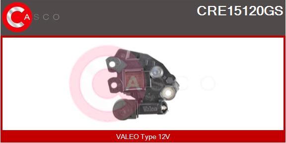 Casco CRE15120GS - Регулятор напряжения, генератор autosila-amz.com