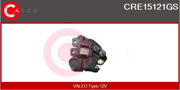 Casco CRE15121GS - Регулятор напряжения, генератор autosila-amz.com