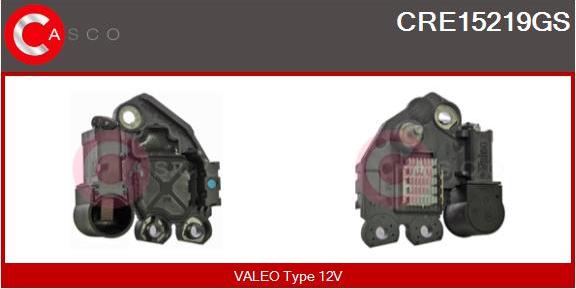 Casco CRE15219GS - Регулятор напряжения, генератор autosila-amz.com