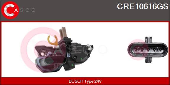 Casco CRE10616GS - Регулятор напряжения, генератор autosila-amz.com