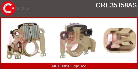 Casco CRE35158AS - Регулятор напряжения, генератор autosila-amz.com