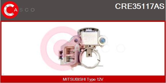 Casco CRE35117AS - Регулятор напряжения, генератор autosila-amz.com