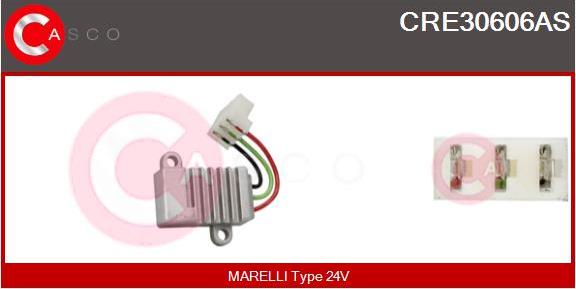 Casco CRE30606AS - Регулятор напряжения, генератор autosila-amz.com